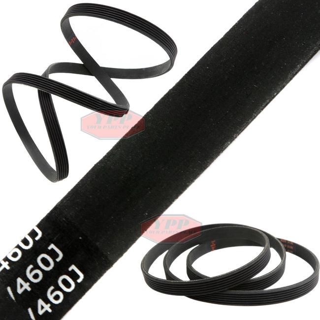 6 Ribbed Poly V Belt 46" Inch Micro Rib Groove Flat Belt Metric 460J6 460 J 6