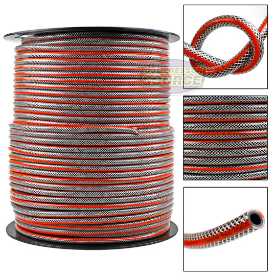 500ft Striper Flex 3/8" Hybrid Air Compressor Hose 300PSI STH14C-BKOR-Spool