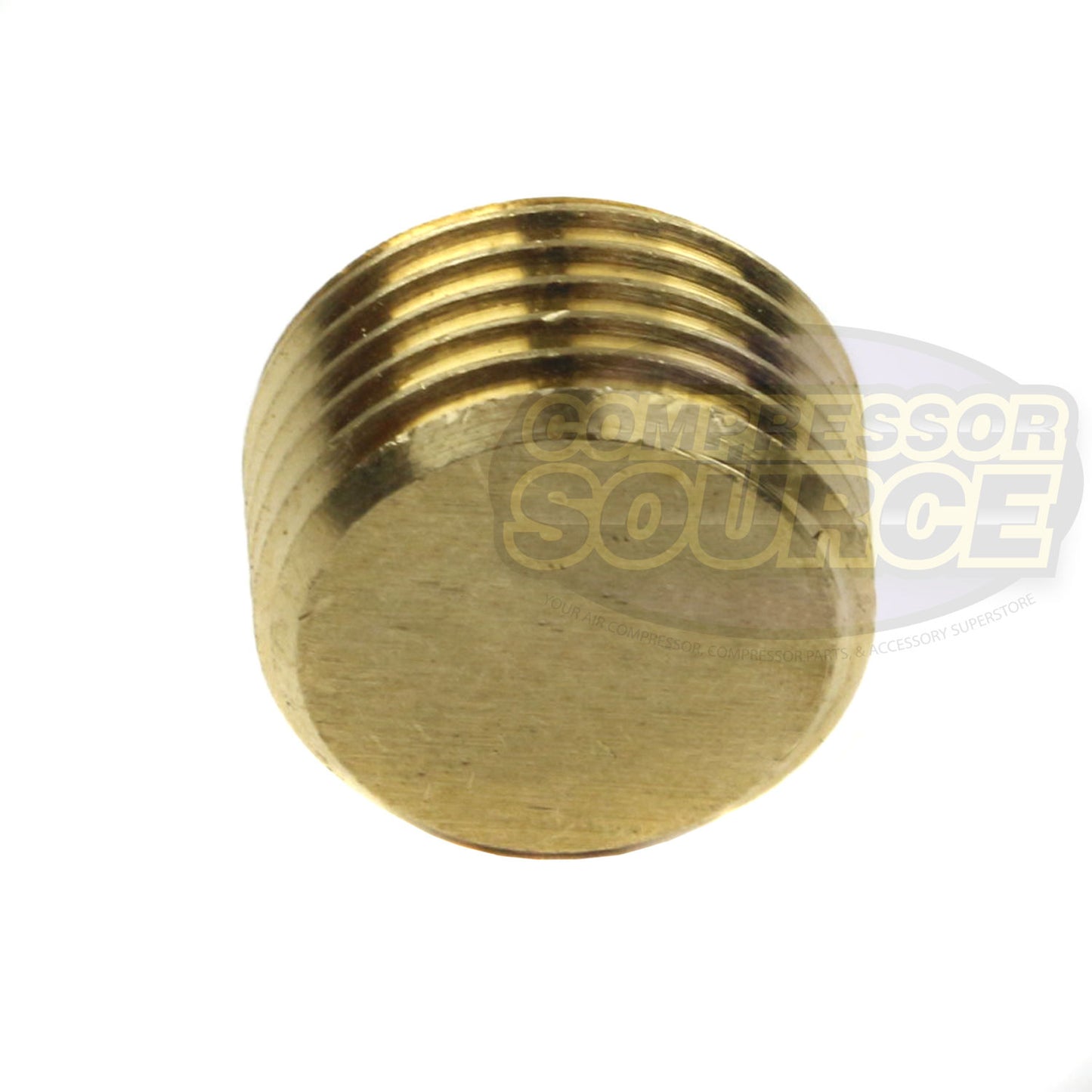 1/2"  Brass Male NPT Counter Sunk Head Plug Internal Hex Socket 50136 10-Pack