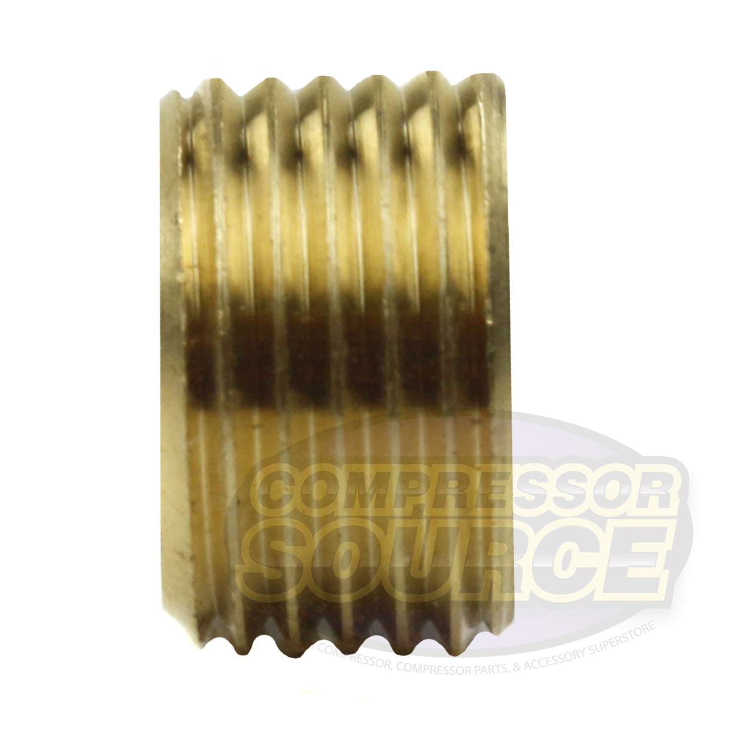 1/2"  Brass Male NPT Counter Sunk Head Plug Internal Hex Socket 50136 10-Pack