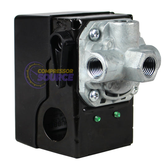 4 Port Hubbell 69JF7LY2C 95-125 PSI Air Compressor Pressure Switch
