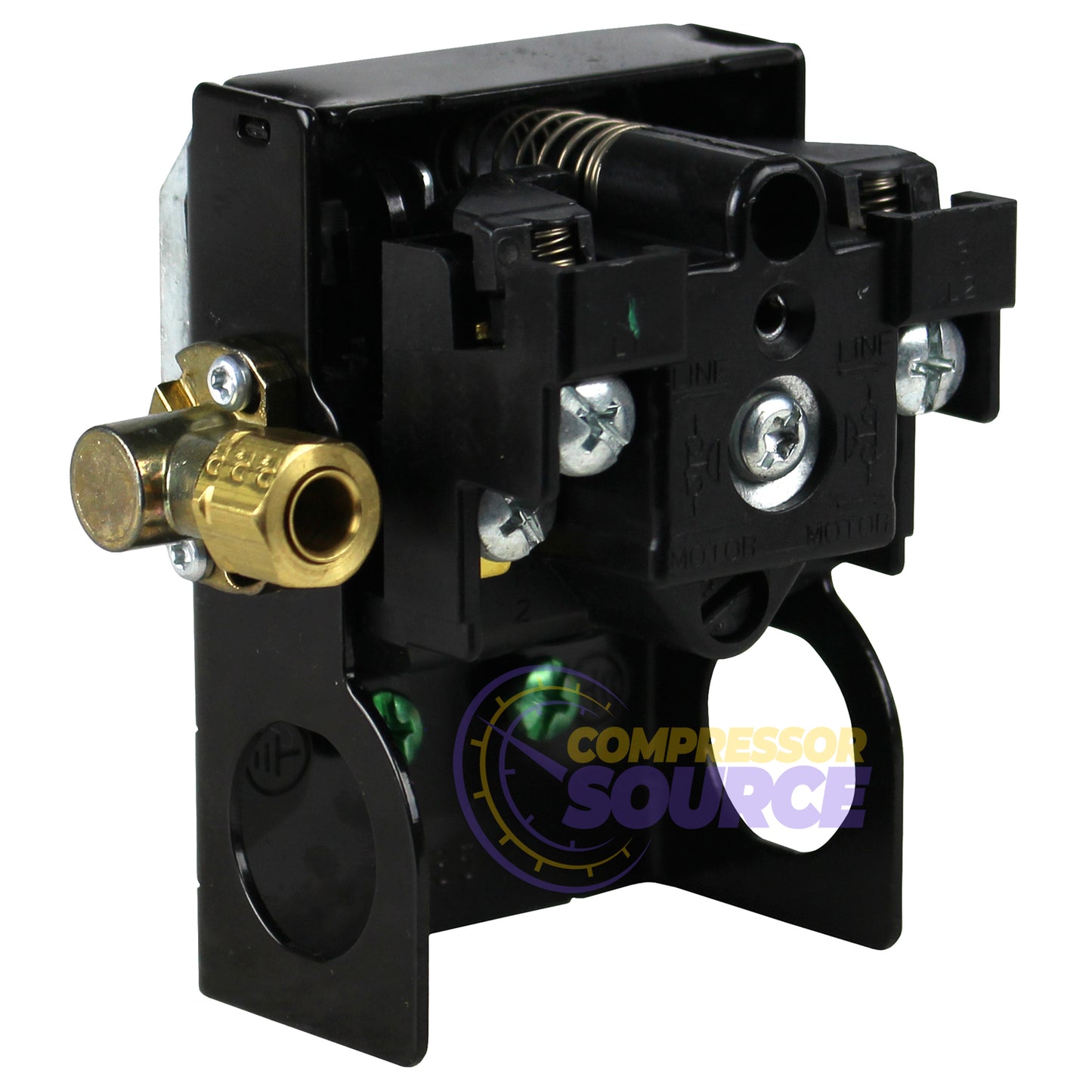 1 Port Pressure Switch 95 - 125 PSI 16 Amp Hubbell Furnas 69JF7Y
