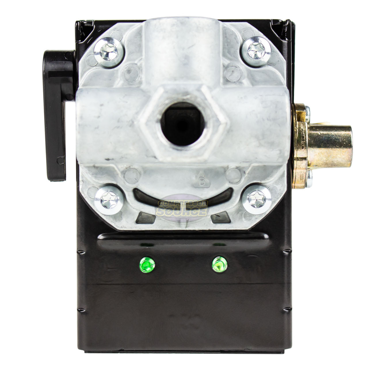5-Pack Swann 39 Black Rocker Switches - SPST 15A 125VAC, 1/2HP, Snap-In, T85 Rated