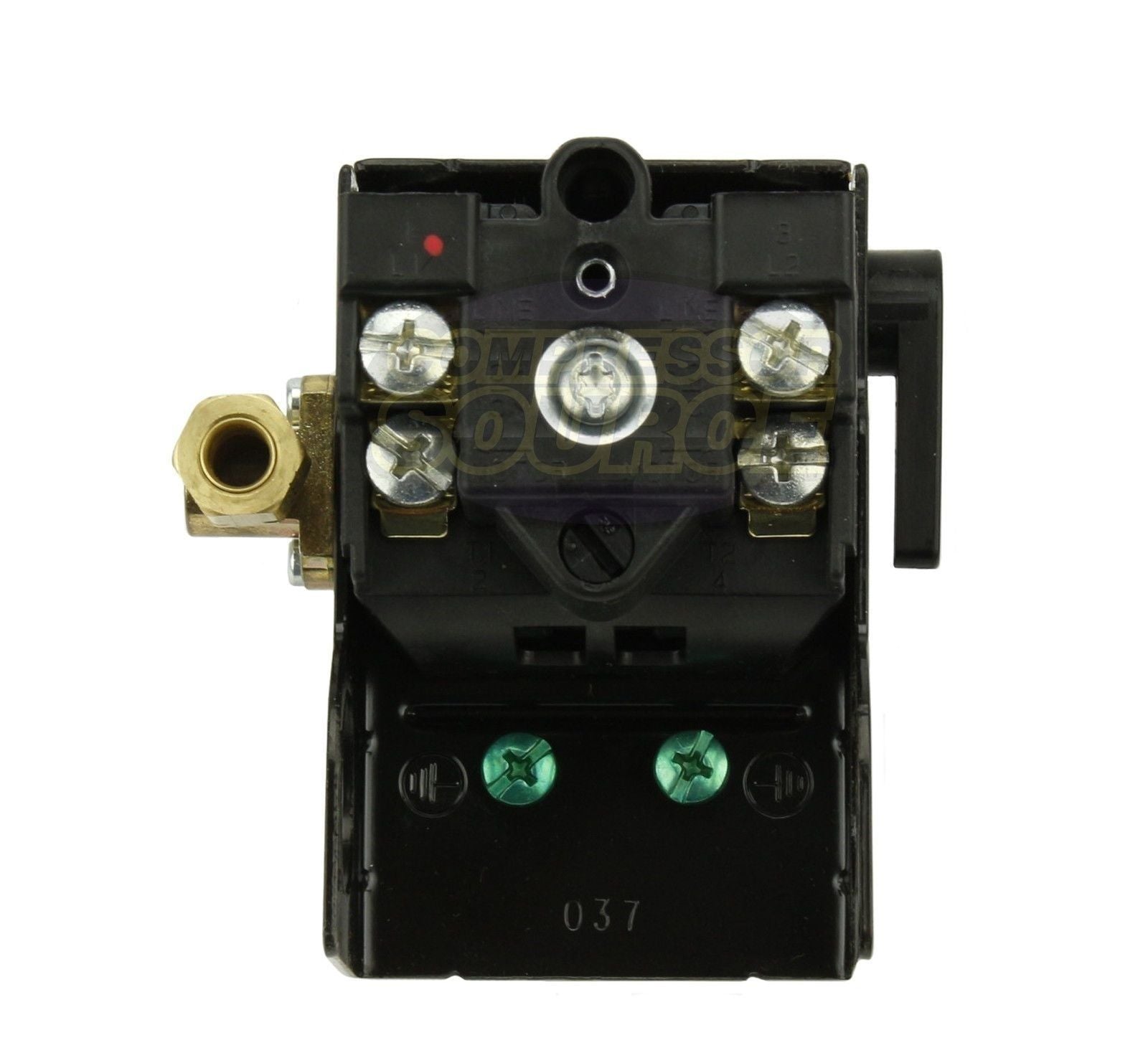 1 Port Pressure Switch 140 - 175 PSI 16 Amp Hubbell Furnas 69JF9LY
