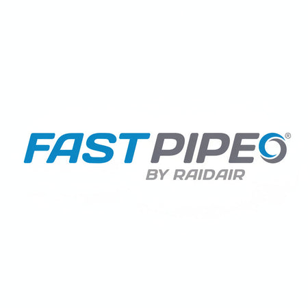 Logo of FASTPIPE by RapidAir with blue and gray colors.