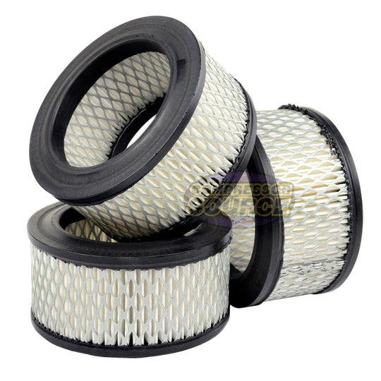 A424 3 Pack Air Intake Filter for Campbell Hausfield STO73903AV Curtis VA1118, VA1163 Ingersol Rand 32171979, 32282196