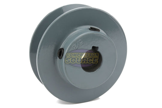 3.25" Single Groove Pulley fits A Section V-Belt 4L fits 5/8" Shaft  AK32