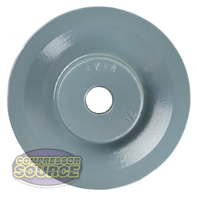 3.5" Single Groove Pulley fits A Section V-Belt 4L fits 1/2" Shaft AK34