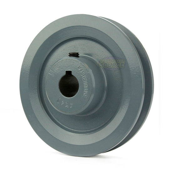 4" Single Groove Pulley fits A Section V-Belt 4L fits 3/4" Shaft AK41