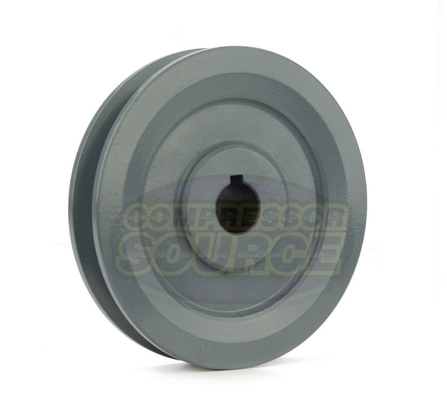 4" Single Groove Pulley fits A Section V-Belt 4L fits 3/4" Shaft AK41