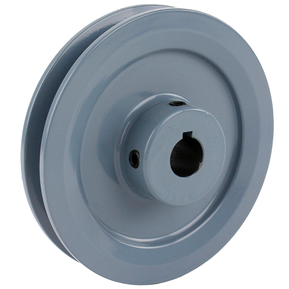4.5" Single Groove A Section 4L Sheave with 5/8" (0.625") Keyed Bore - AK46