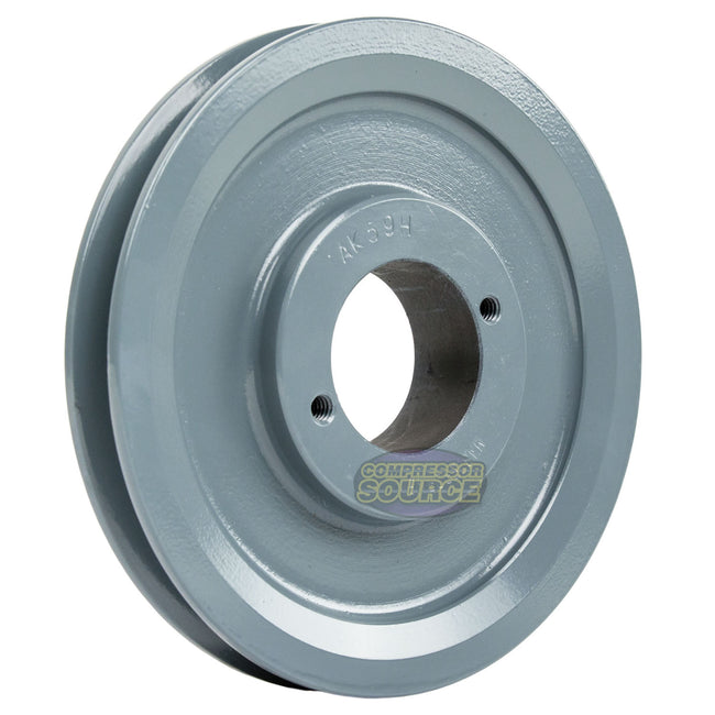 5.75" Single Groove Pulley fits A Section V-Belt 4L with 3/4" Sheave Bushing AK59H