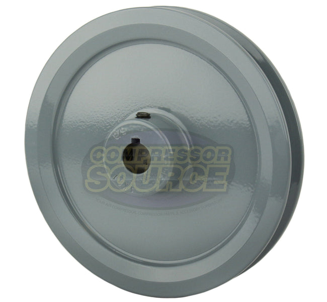 6" Single Groove Pulley fits A Section V-Belt 4L fits 5/8" Shaft AK61