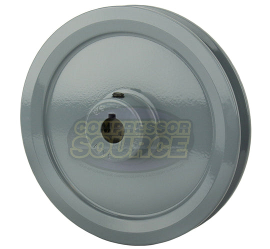 6" Single Groove Pulley fits A Section V-Belt 4L fits 5/8" Shaft AK61