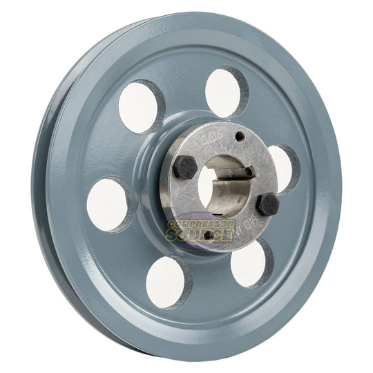 7.75" Single Groove Pulley fits A Section V-Belt 4L with 1-3/16" Sheave Bushing AK79H