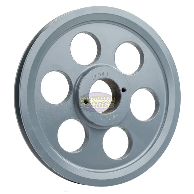 8.25" Single Groove Pulley fits A Section V-Belt 4L with 7/8" Sheave Bushing AK84H