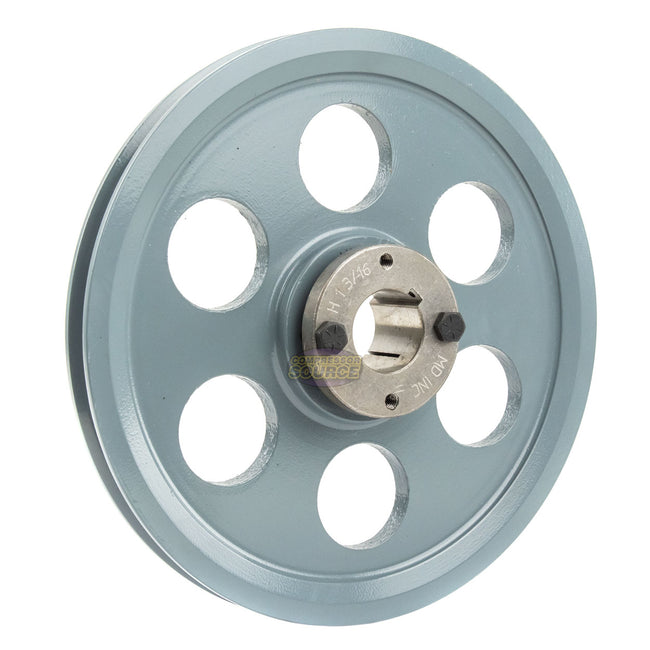 8.75" Single Groove Pulley fits A Section V-Belt 4L with 1-3/16" Sheave Bushing AK89H