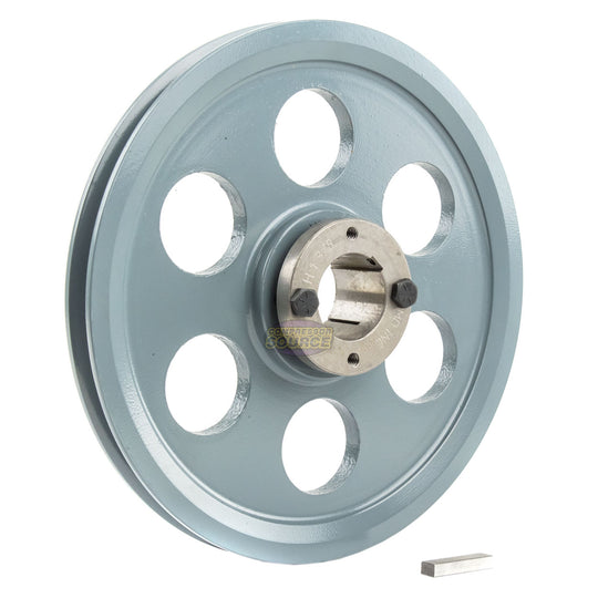 8.75" Single Groove Pulley fits A Section V-Belt 4L with 1-3/8" Sheave Bushing AK89H