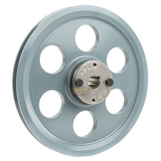 8.75" Single Groove Pulley fits A Section V-Belt 4L with 3/4" Sheave Bushing AK89H