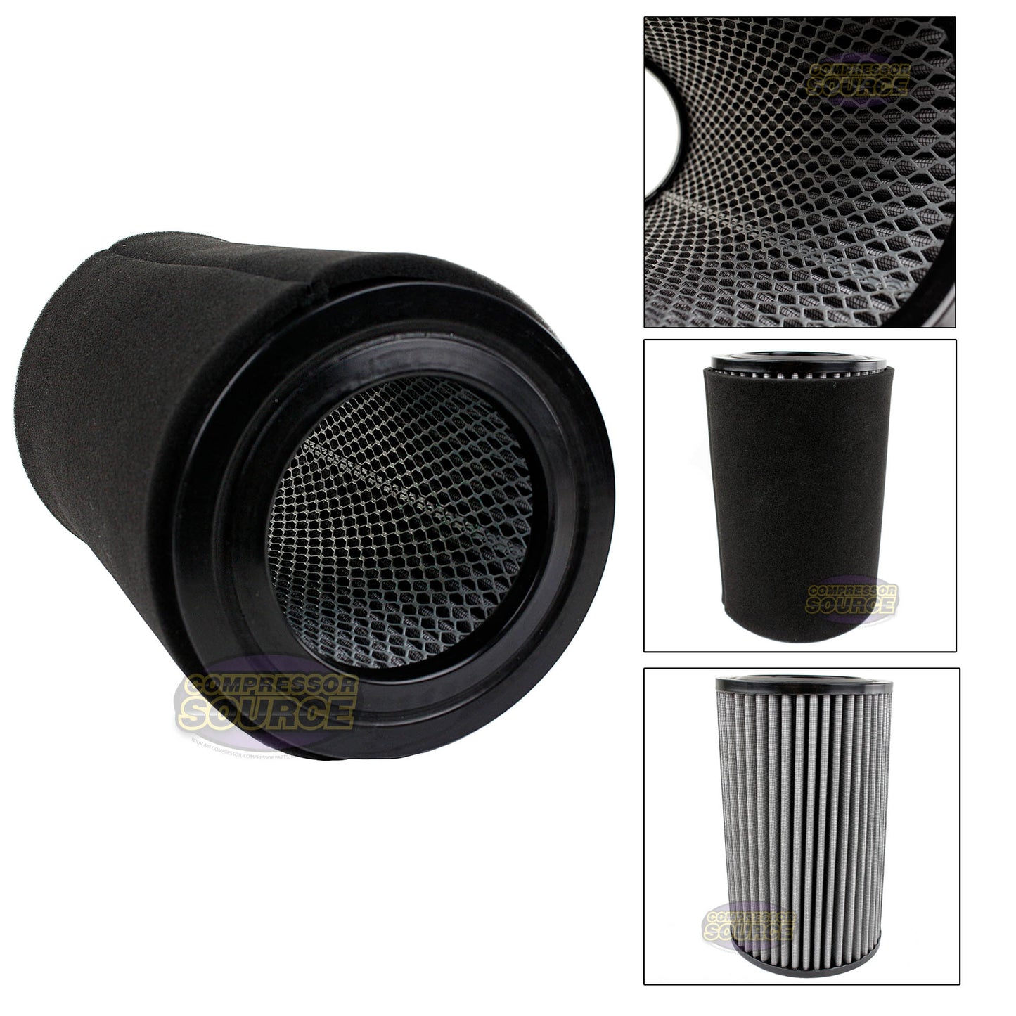 Comp Air Replacement Intake Filter Polyester Element Pre Filter 0053536