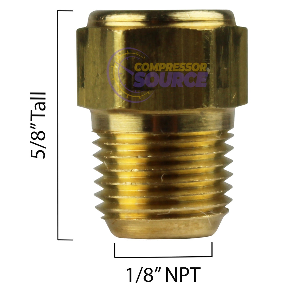 1/8" Inch Air Compressor Auxiliary Unloader Assist Needle Valve