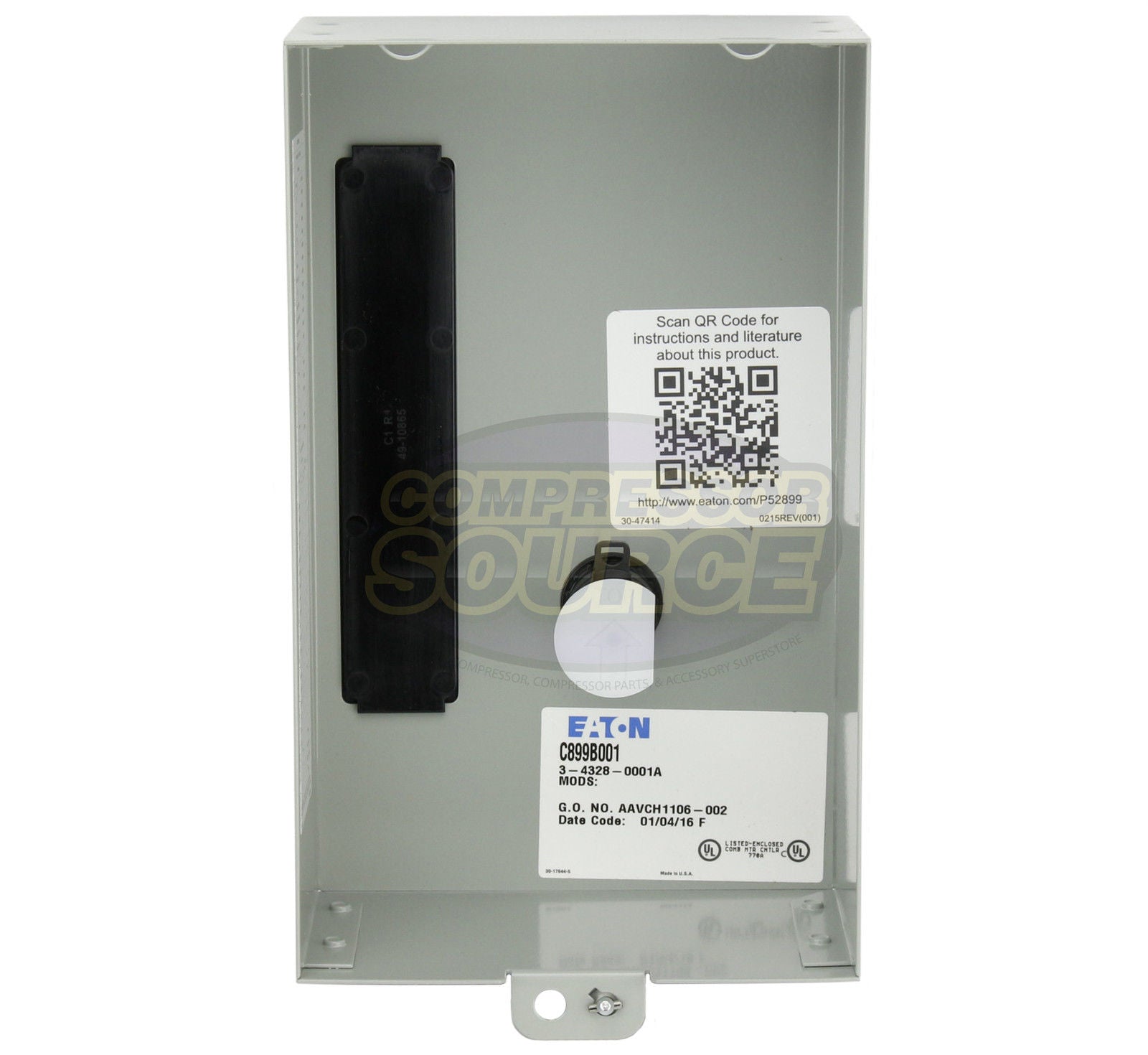 ア***カページ Eaton 10 HP Single Phase Magnetic Starter 220-240V 40-57 Amps