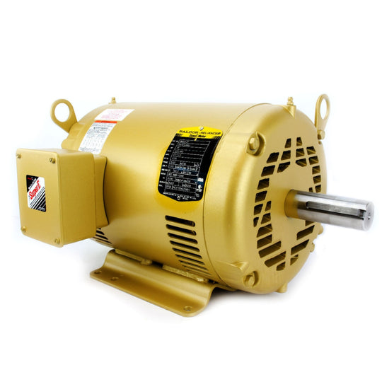 Baldor EM3313T 10 HP 3 Phase Super-E Electric Motor 1770 RPM 215T Frame 230/460V OPSB