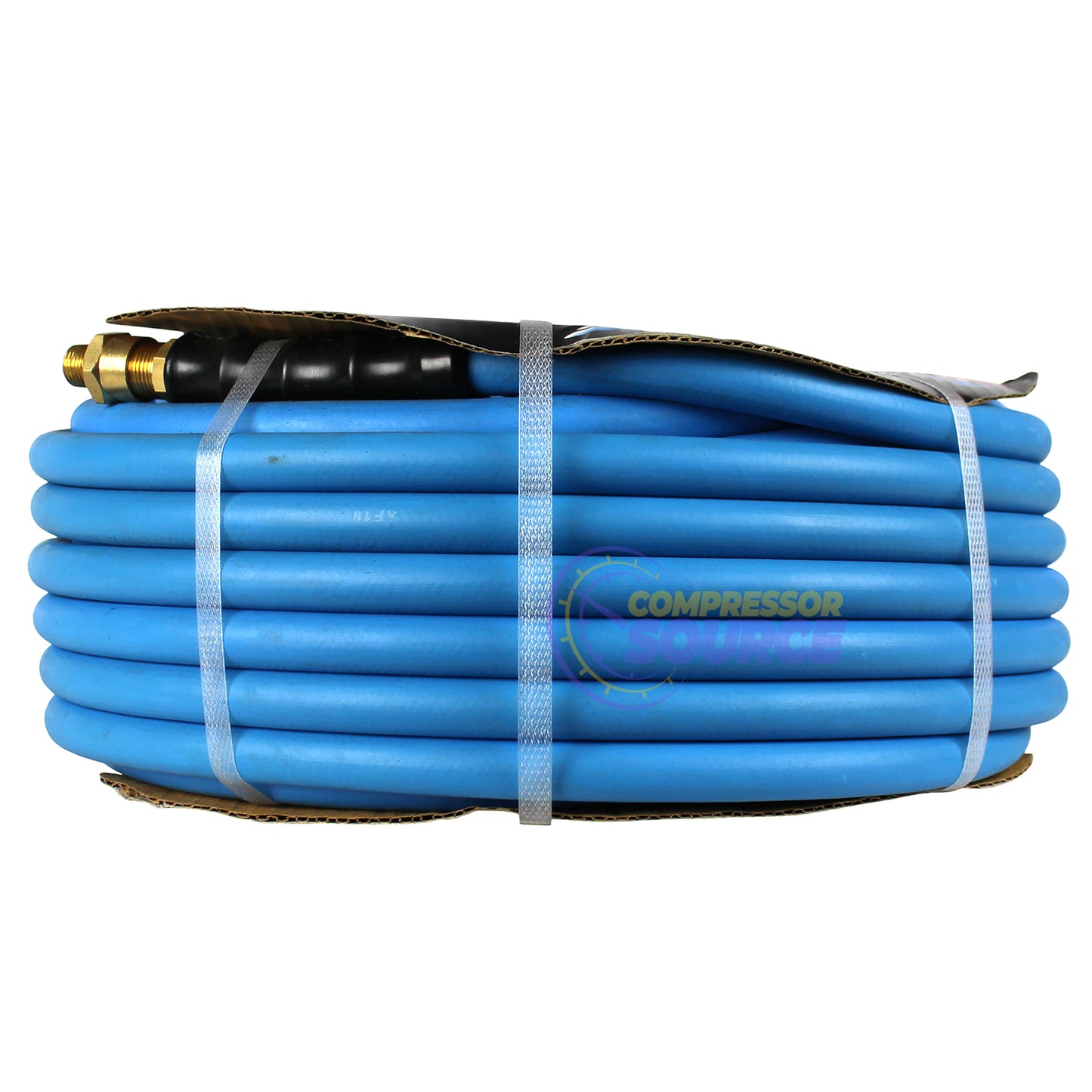BluBird Rubber Air Hose Assembly 3/8" x 100' 300 PSI BB38100