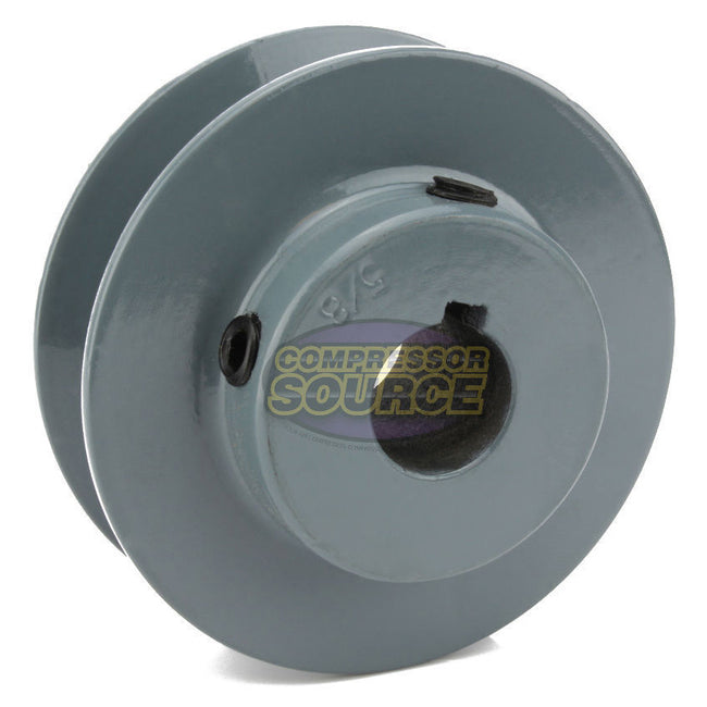 2.5" Single Groove Pulley B Belt Section 5L fits 5/8" Keyed Shaft BK25