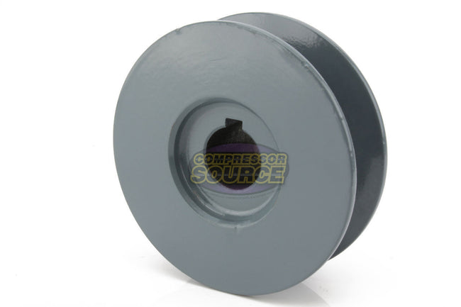 2.75" Single Groove Pulley fits B Section V-Belt 5L fits 5/8" Keyed Shaft BK27