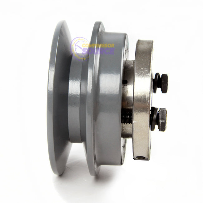 3.15" Single Groove Pulley fits B Section V-Belt 5L with 3/4" Sheave Bushing BK30H