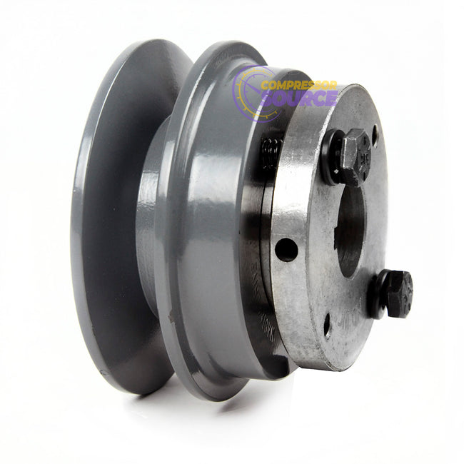 3.15" Single Groove Pulley fits B Section V-Belt 5L with 7/8" Sheave Bushing BK30H