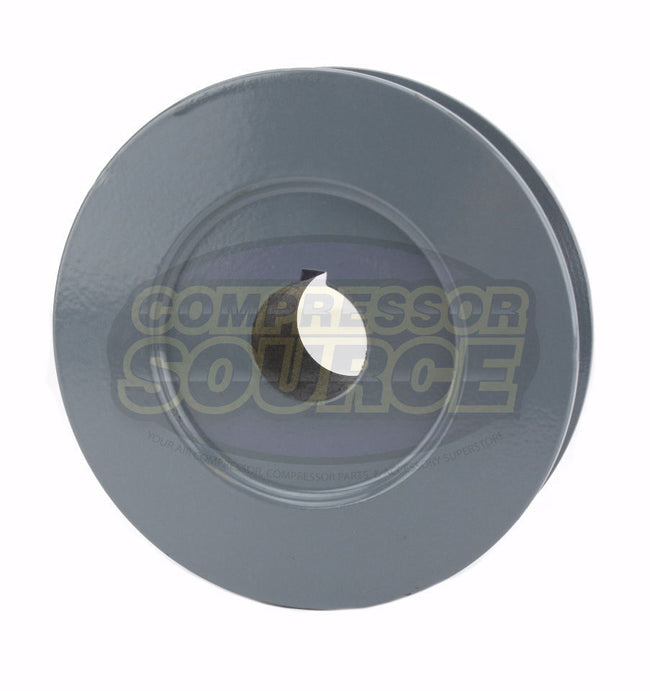 4" Single Groove Pulley fits B Section V-Belt 5L fits 7/8" Keyed Shaft BK40