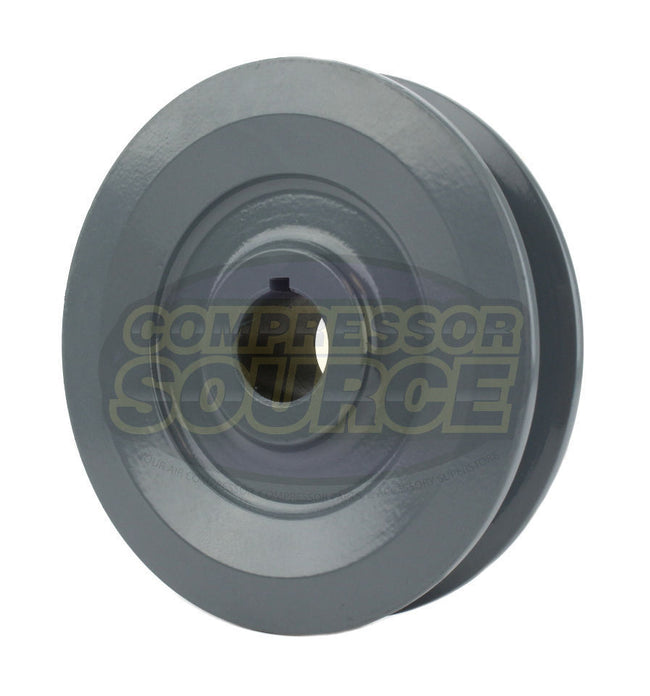 4.5" Single Groove Pulley fits B Section V-Belt 5L fits 7/8" Keyed Shaft BK47