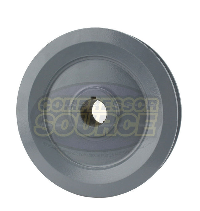5.5" Single Groove Pulley fits B Section V-Belt 5L fits 7/8" Keyed Shaft BK57