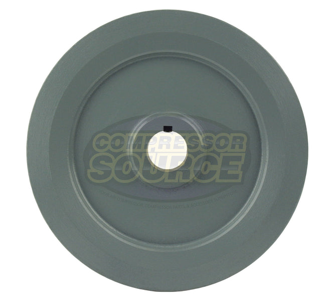 6" Single Groove Pulley fits B Section V-Belt 5L fits 7/8" Keyed Shaft BK62