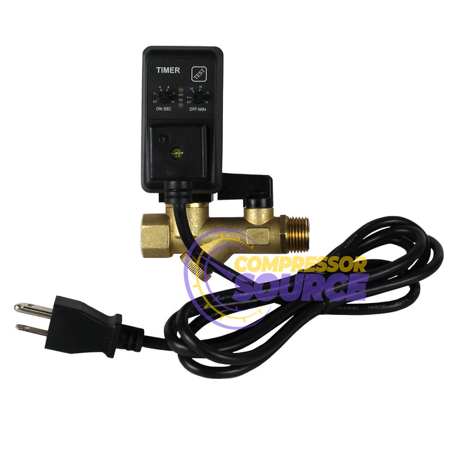 Automatic Electronic Air Compressed Tank Moisture Water Time Drain Valve BelAir