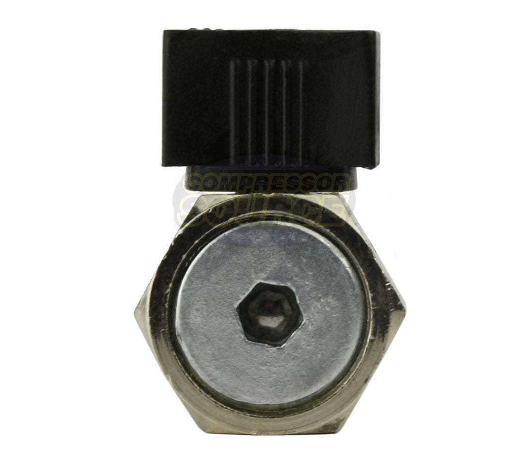 1/4" Male NPT Manual Ball Valve Style Air Compressor Tank Drain Petcock