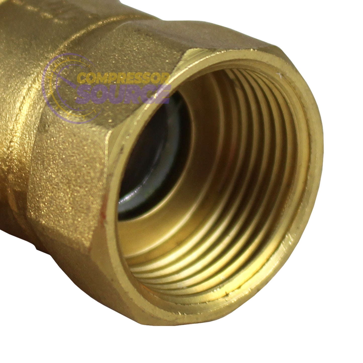 3/4" Male Female NPT Brass Ball Valve Water Moisture Air Tank Drain Shut Off