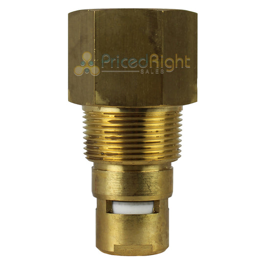 1-1/4" Female NPT x 1-1/4" Male NPT Brass Air Compressor In Tank Check Valve