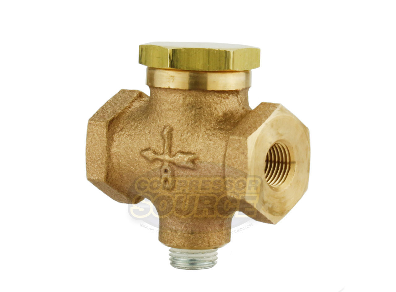 1/8" Female Solid Brass Air Compressor In Line Check Valve