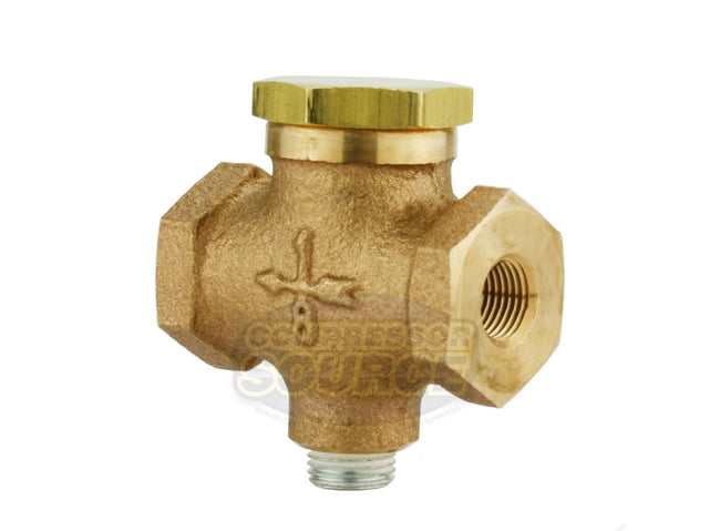 1/8" Female Solid Brass Air Compressor In Line Check Valve