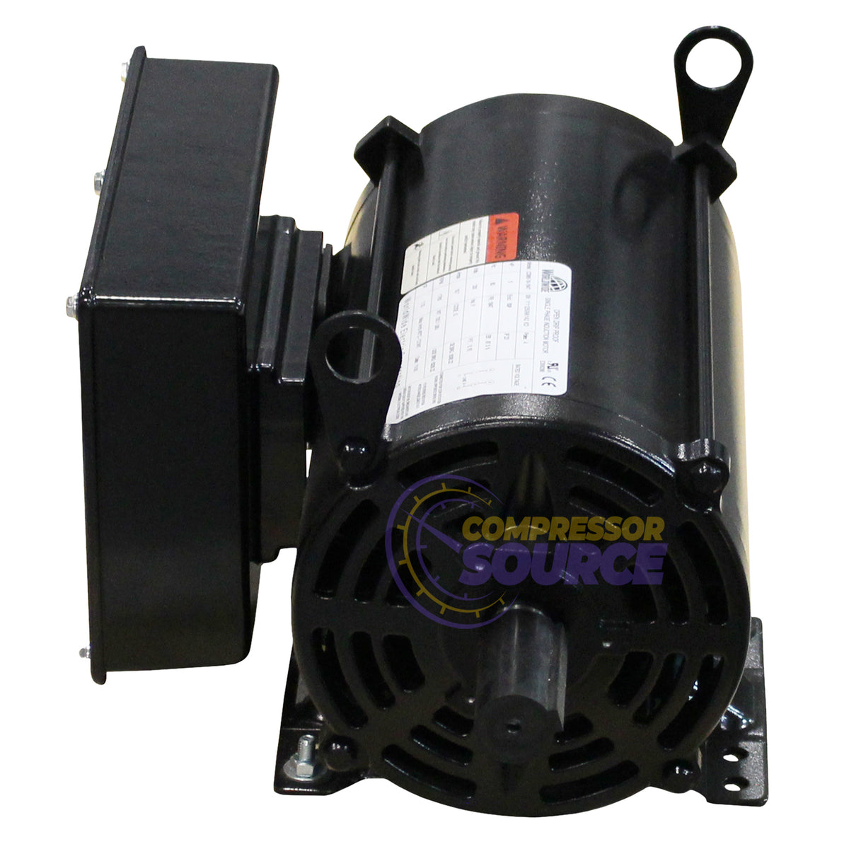 5 HP 1 Phase Compressor Duty Electric Motor 1765 RPM 184T Frame 208-230V ODP CDM5-18-184T