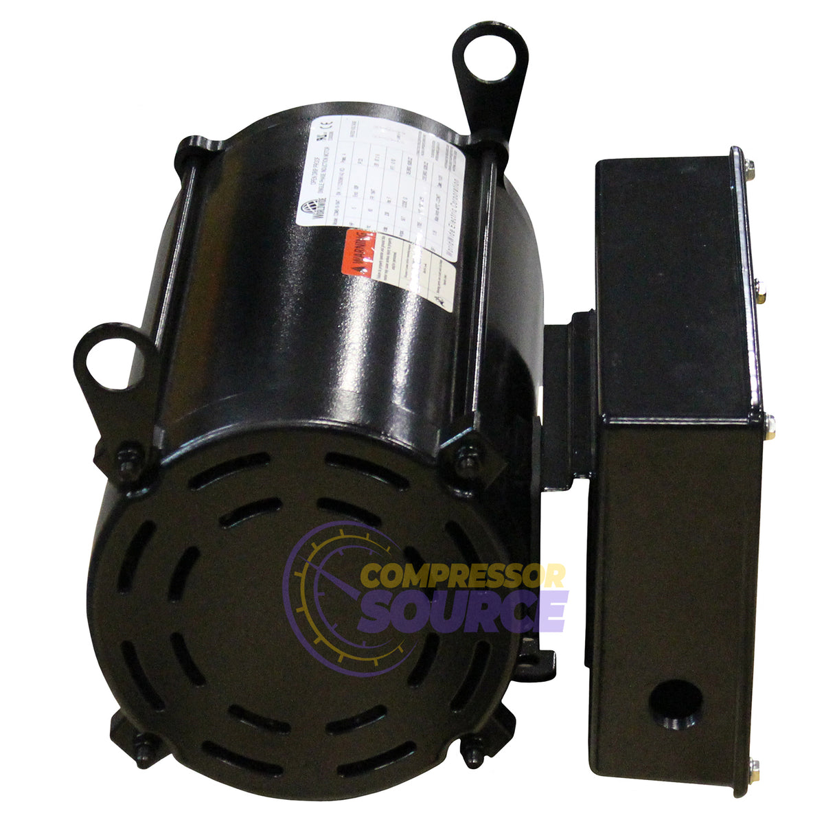 5 HP 1 Phase Compressor Duty Electric Motor 1765 RPM 184T Frame 208-230V ODP CDM5-18-184T
