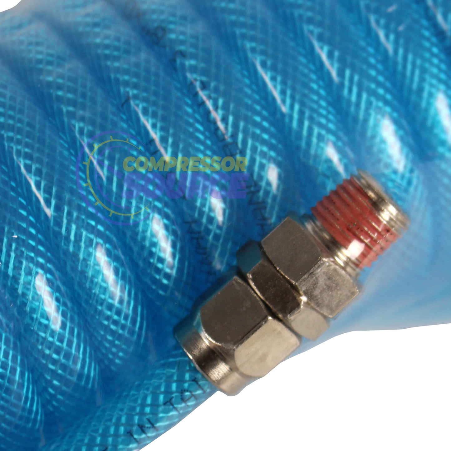 RapidAir 3/8" Polyurethane Air Hose 1/4" NPT Male NPT 200 PSI 20Ft CH3825-20