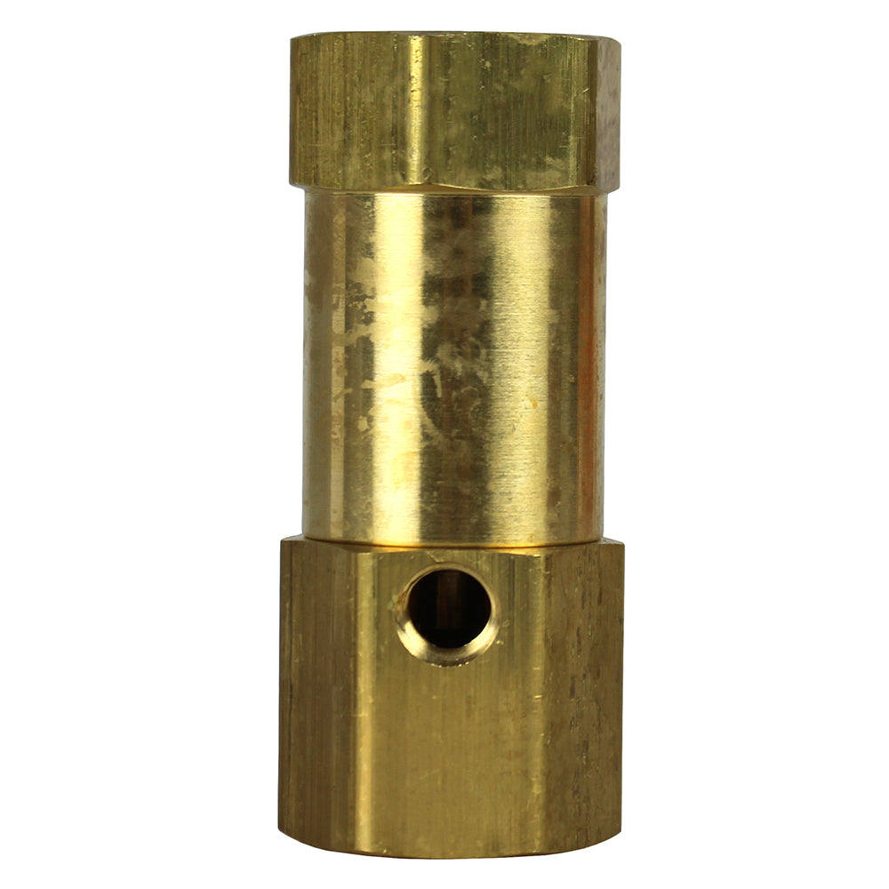 In-Line Brass Check Valve 3/4" Female NPT x 3/4" Female NPT