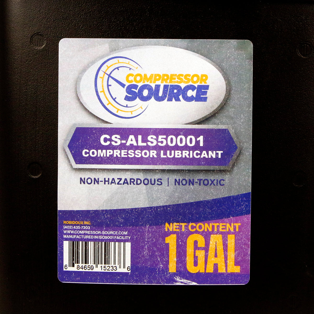 Synthetic Air Compressor Oil ISO 100 SAE 30 Replacement for Ingersoll Rand All Season Select 1 Gallon ALS50001
