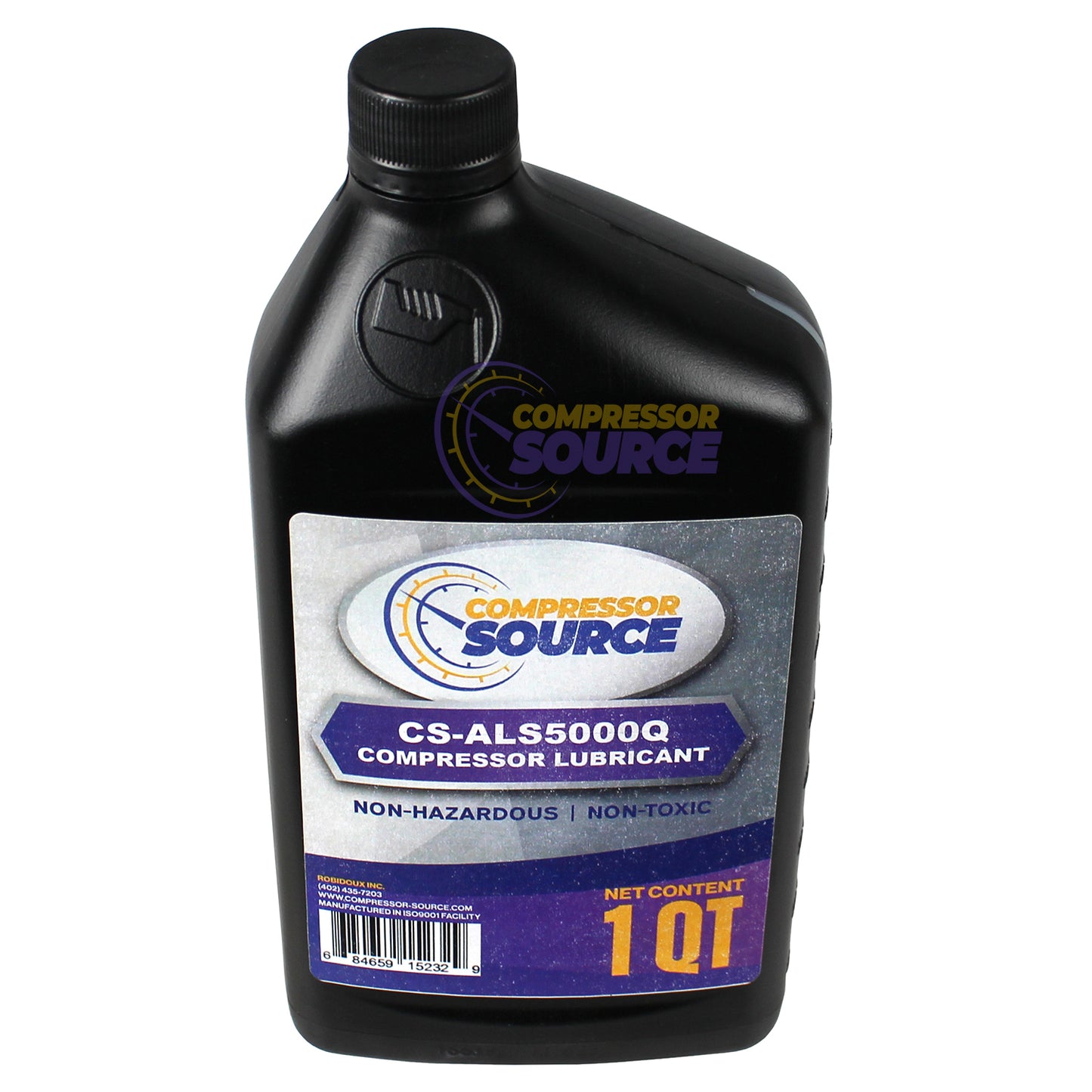 Replacement for Ingersoll Rand All Season Select Synthetic Compressor Oil Quart CS-ALS5000Q