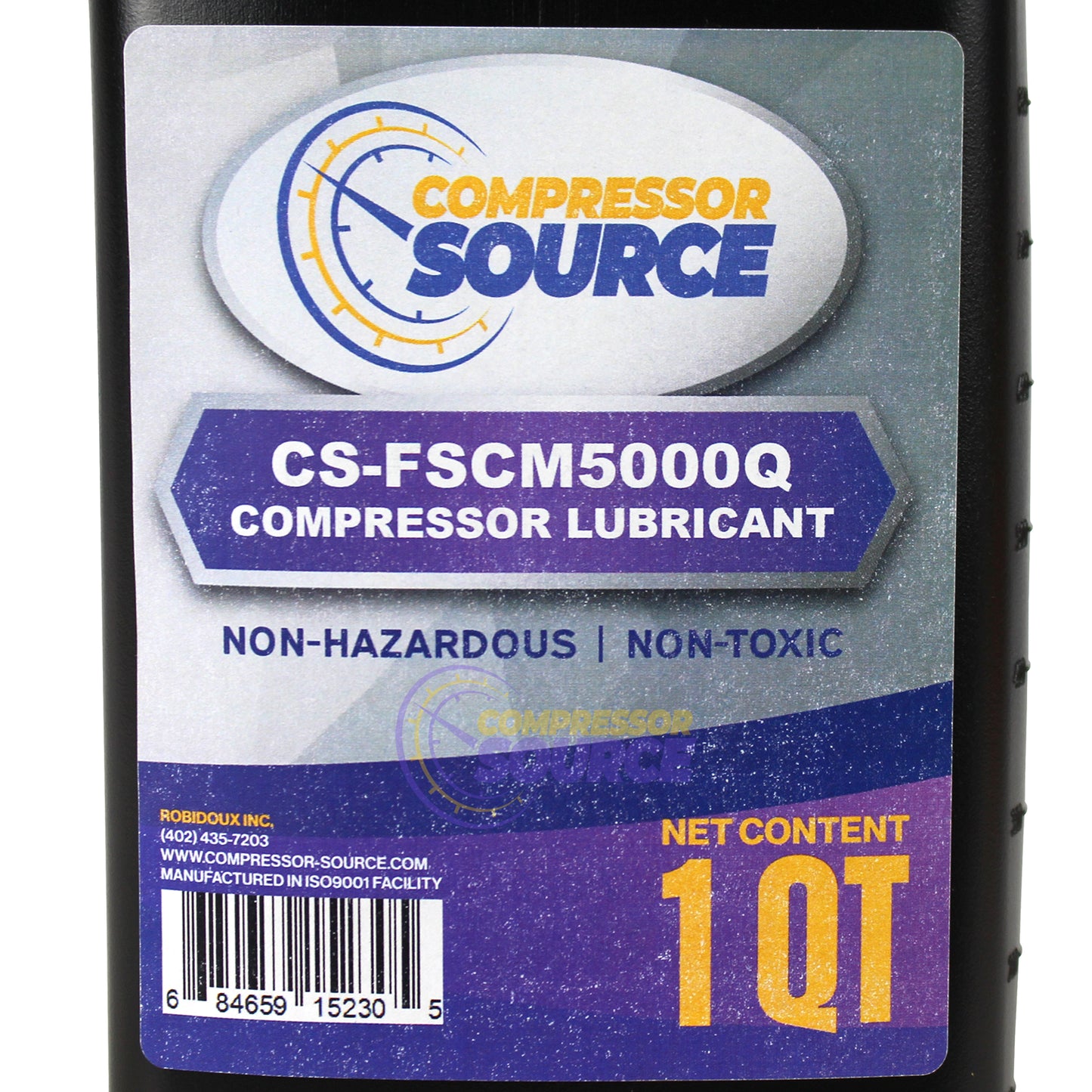 Replacement for Curtis FS Synthetic Air Compressor Oil Quart CS-FSCM5000Q