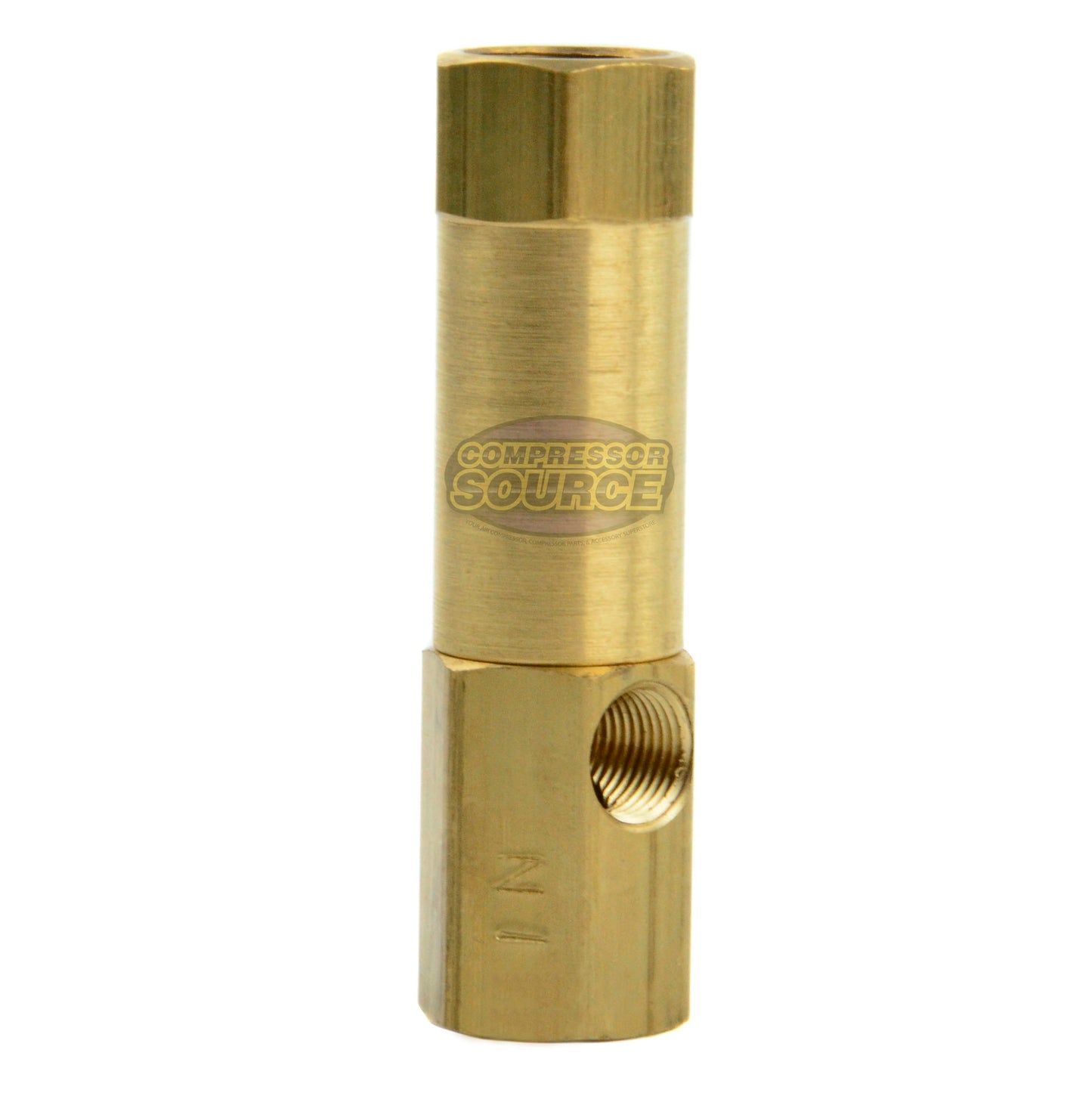 In-Line Brass Check Valve 1/4" Female NPT x 1/4" Female NPT